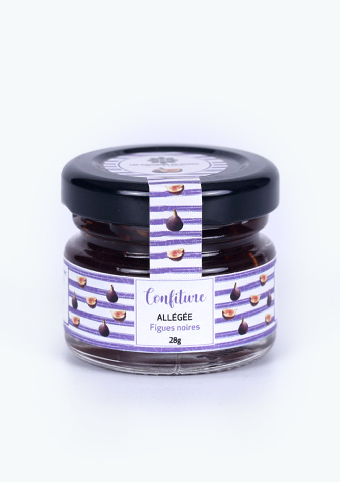 Confiture allégée de figues noires